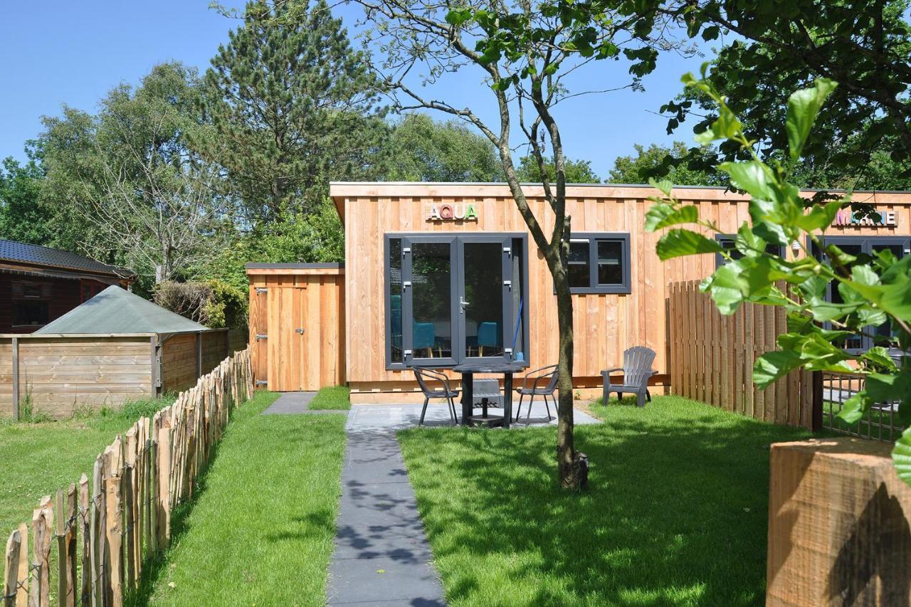 Sint Maartensvlotbrug Chalet Studio Aqua - Campanula - Sint Maartenszeeヴィラ エクステリア 写真